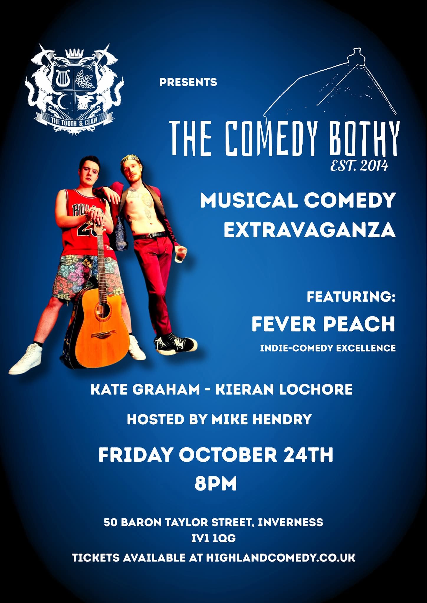 Fever Peach - 24 October - The Comedy Bothy