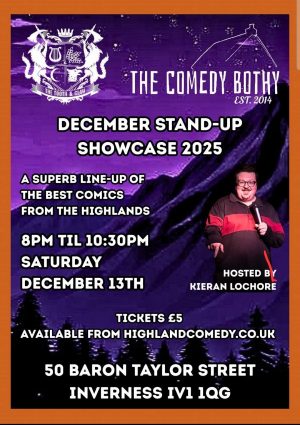 The Comedy Bothy - 13th December- Kieran Lochore