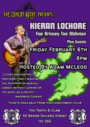 Kieran Lochore - The Comedy Bothy - February 5