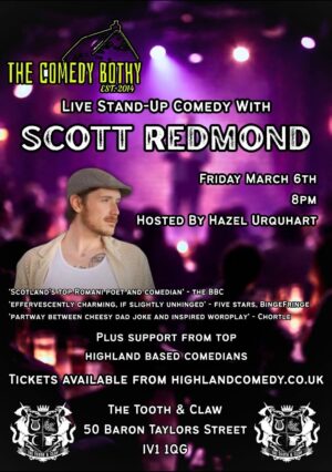 Scott Redmond - Comedy Bothy  - 6th March