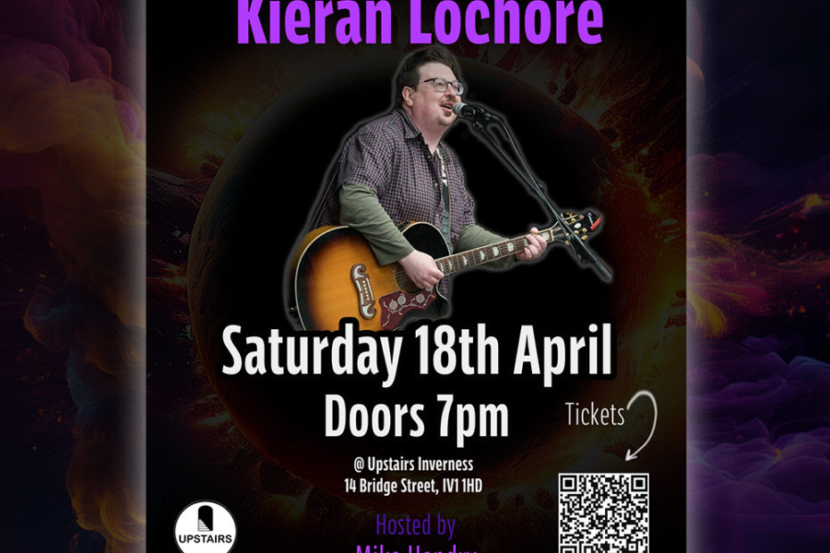 Comedy Upstairs Kieran Lochore 18 April