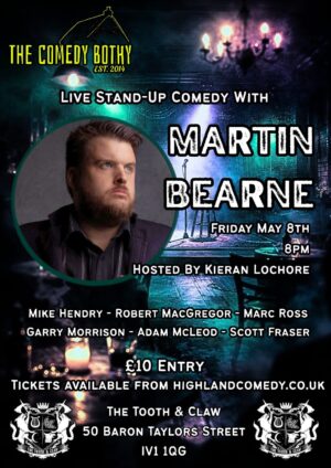 Martin Bearne - The Comedy Bothy - 8 May