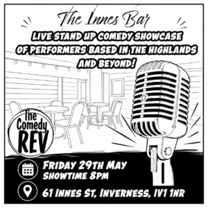 Comedy Rev - 29 May - Innes Bar